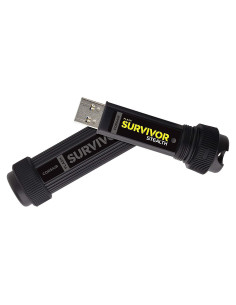 Unidad Flash Corsair Flash Survivor Stealth 128GB USB 3.0 Negra
