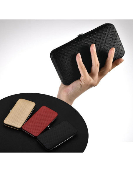 Kit de Manicura y Pedicura BADGIRRL 19 Piezas Acero Inoxidable