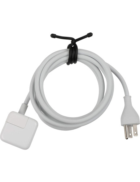 Corbatas de Goma Reutilizables Nite Ize 30.48 cm Negro Paquete de 2