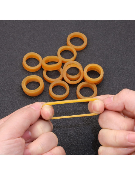 Correas de Silicona Reutilizables ONLYKXY 200 Piezas 16mm ID