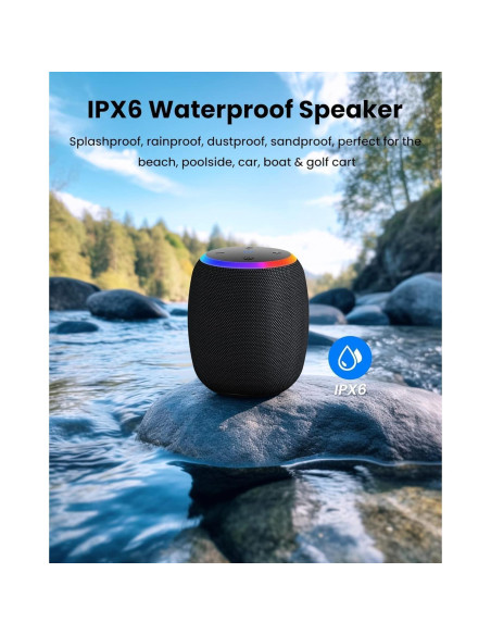 Altavoz Bluetooth ZICOROOP Tr5 15W Impermeable IPX6 12H