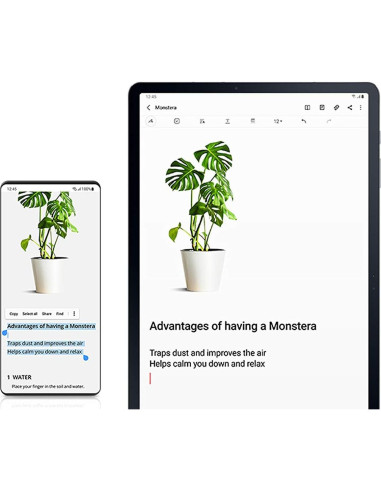 Tableta Samsung Galaxy Tab S6 Lite 10.4" 64GB Gris Oxford