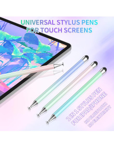 Bolígrafo Stylus 2 en 1 Dilizu para Pantalla Táctil - Alta Precisión 2