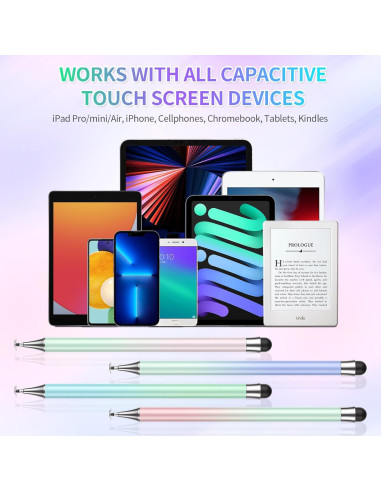 Bolígrafo Stylus 2 en 1 Dilizu para Pantalla Táctil - Alta Precisión