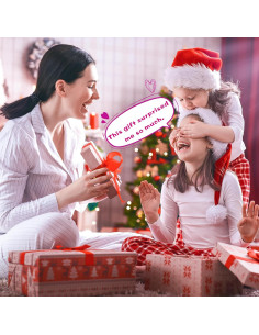 Máquina de Karaoke Inalámbrica UMEIJA con 2 Micrófonos Púrpura 2