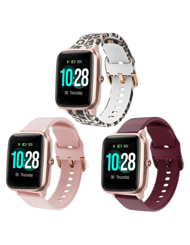 Correas de Silicona para Reloj ID205L - Paquete de 3 Colores