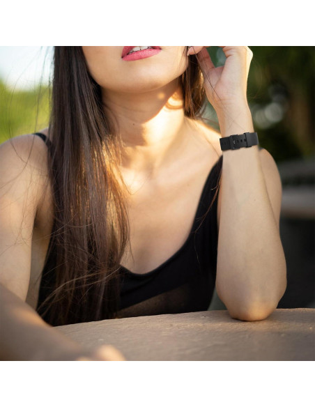 Correa de Reloj de Silicona Meliya 22mm Liberación Rápida Unisex