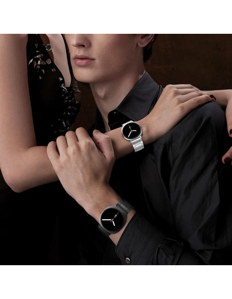 Banda de Acero Inoxidable PanPinnacle para Galaxy Watch 8 46mm