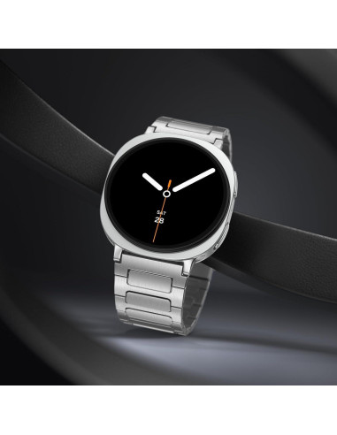 Banda de Acero Inoxidable PanPinnacle para Galaxy Watch 8 46mm