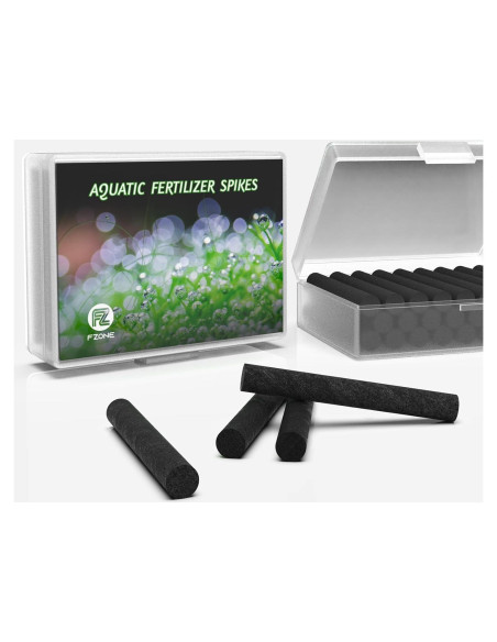 FZONE Fertilizante Acuático Verde 25 Picos NPK Alta Concentración