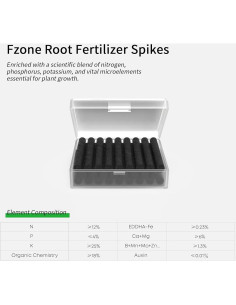 FZONE Fertilizante Acuático Verde 25 Picos NPK Alta Concentración 2