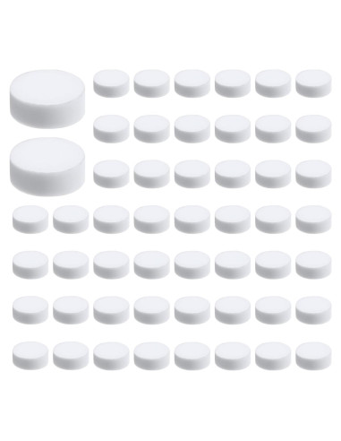 50 Almohadillas de Fieltro Reutilizables Bremorou para Ambientador de Auto