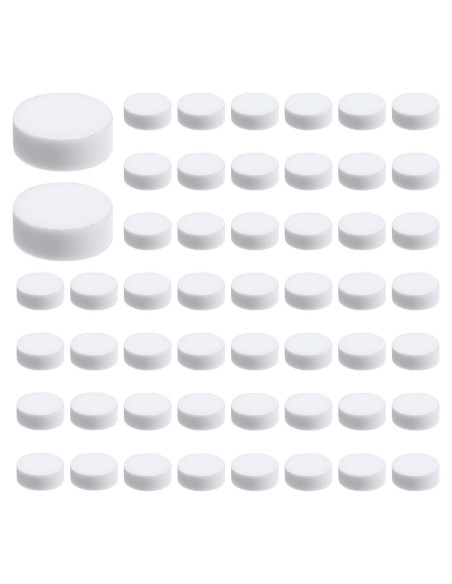 50 Almohadillas de Fieltro Reutilizables Bremorou para Ambientador de Auto