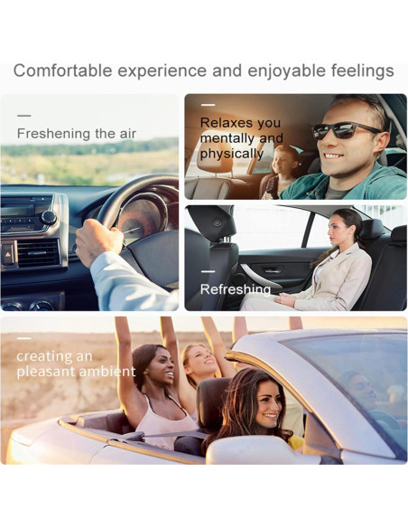 Clip de Flor Daisy para Ventilación de Aire Coche CYG&CL 4 Pcs