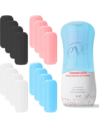 16 Fundas de Silicona a Prueba de Fugas Skyconser para Viaje