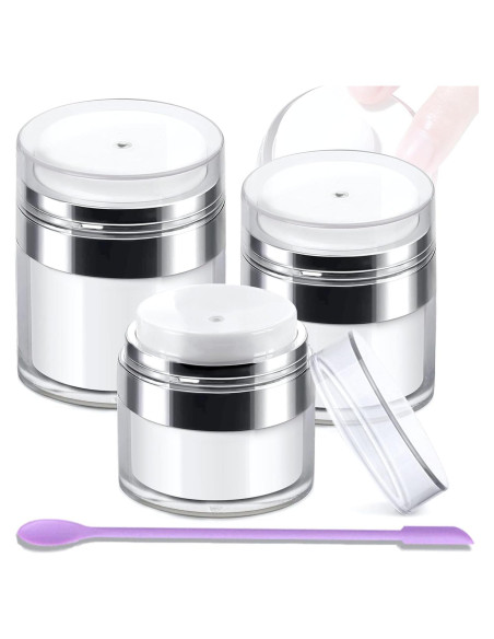 Tarros de bomba sin aire Sonfon - 3 tamaños para cosméticos