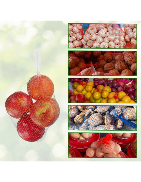 Bolsas de Malla Reutilizables uxcell 150pcs 30cm Blancas