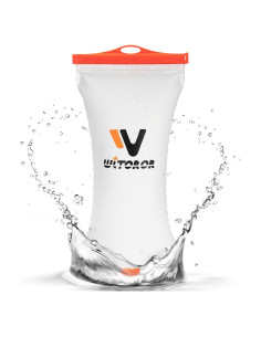 Bolsa de Agua 2L WITOROR TPU Colapsable y Ligera para Camping