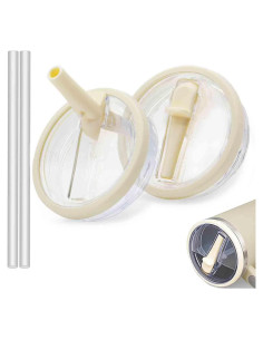 2 Tapas Plegables Reemplazo JIZHOUYAO para Vaso Stanley 40 oz