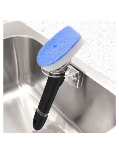 Soporte para Cepillo de Platos FEATCH Acrílico Transparente