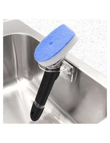 Soporte para Cepillo de Platos FEATCH Acrílico Transparente