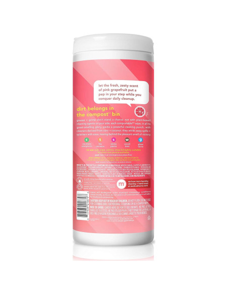 Toallitas de limpieza multiuso Method Pompelmo Rosa 30 unidades