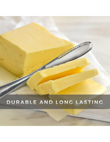 Cuchillo para Mantequilla Simple Spreading 3 en 1 Acero Inoxidable