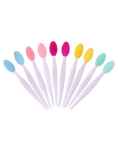 10 Cepillos Exfoliantes de Silicona Qundaoily para Puntos Negros