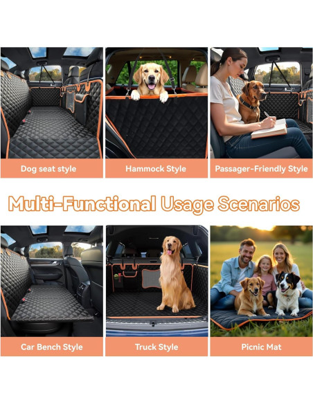 Funda de Asiento para Perros HUOHUOCN Impermeable 132x63.5cm