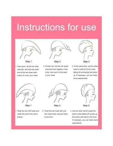 Toalla de Microfibra Lumimi 6 Piezas Secado Rápido 25x65cm