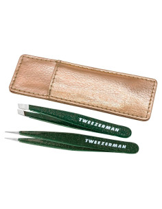 Juego de Mini Pinzas Tweezerman Enchanted Garden - Cejas