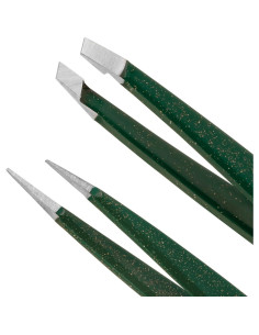 Juego de Mini Pinzas Tweezerman Enchanted Garden - Cejas 2