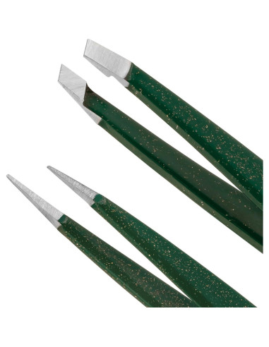 Juego de Mini Pinzas Tweezerman Enchanted Garden - Cejas