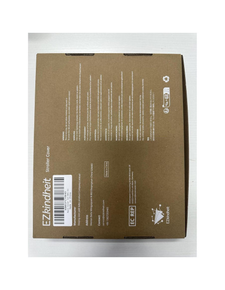 Cubierta de Lluvia Universal para Cochecito Doble A02-BIG