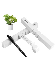 200 Etiquetas de Plástico para Plantas Chyaya con Bolígrafo