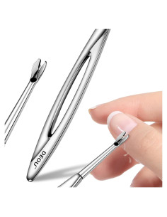 Removedor de Cutículas DEOU de Acero Inoxidable Profesional