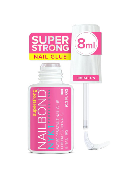 Pegamento para Uñas NYK1 8ml - Super Fuerte y Secado Rápido