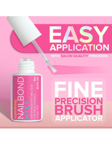Pegamento para Uñas NYK1 8ml - Super Fuerte y Secado Rápido