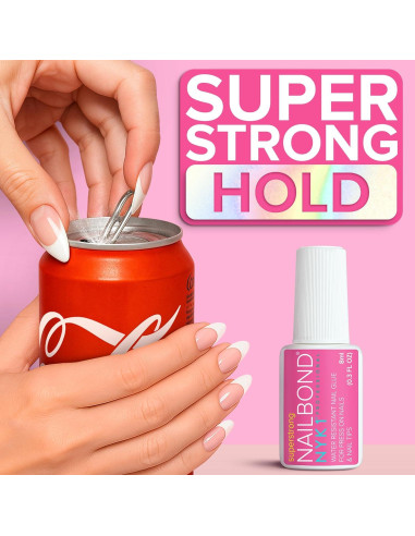 Pegamento para Uñas NYK1 8ml - Super Fuerte y Secado Rápido