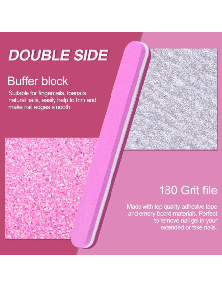 Kit de Manicura y Pedicura TsMADDTs 13PCS Rosa