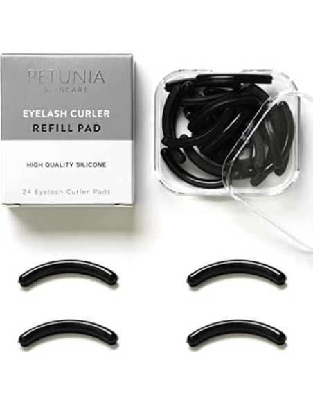 Almohadillas de Reemplazo para Rizador de Pestañas Petunia - 24 Unidades