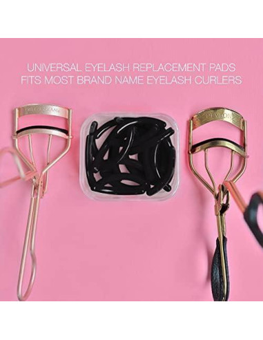 Almohadillas de Reemplazo para Rizador de Pestañas Petunia - 24 Unidades