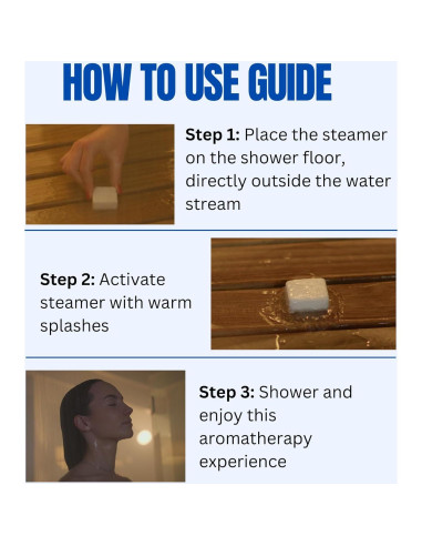 Bombas de Ducha Aromaterapia Aguabranca - 8 Aromas Naturales