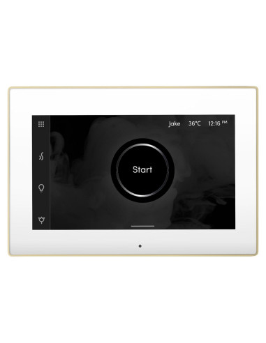 Control de Ducha de Vapor Mr Steam iSteamX Blanco Latón