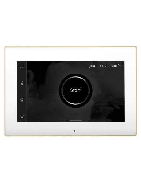 Control de Ducha de Vapor Mr Steam iSteamX Blanco Latón