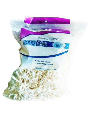Bolsa de Hisopos de Algodón 1000 Unidades - SG