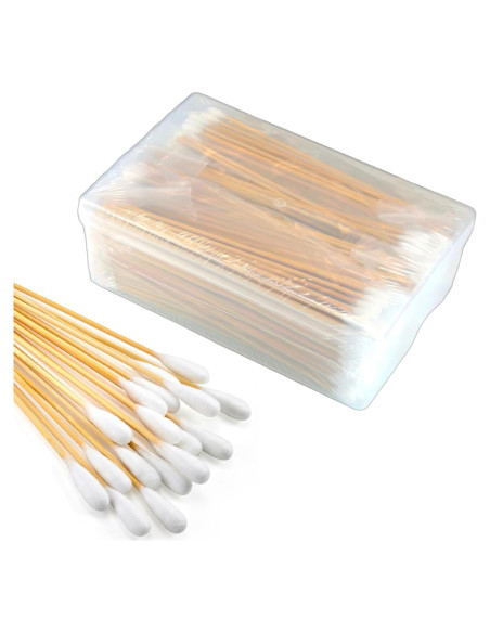 Bastones de Algodón 400 Pcs 15 cm KIUSOWAYD para Mascotas