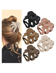 Garras de Cabello Lolalet Pulpo Antideslizantes - Paquete de 5