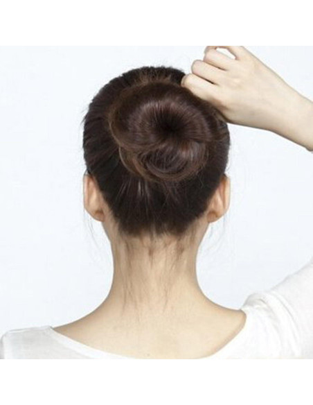 50 Horquillas Espirales de Metal Hyamass para Cabello Negro