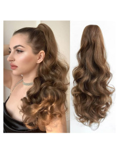 Extensión de Coleta con Clip StrRid 50.8 cm Marrón Cobre
